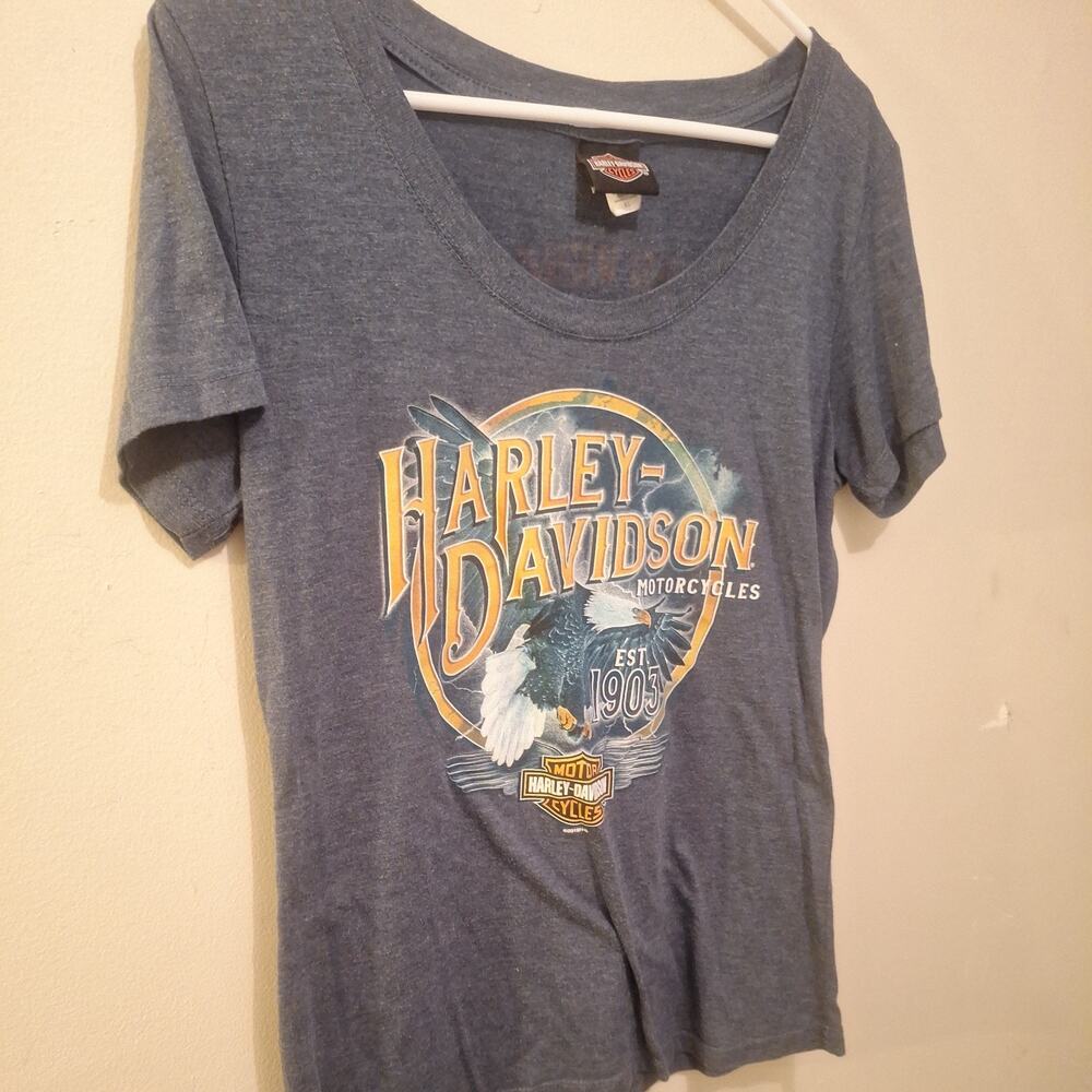 Harley Davidson XL T-Shirt W/"Harley-Davidson Est. 1903, Black 2019 Las Vegas